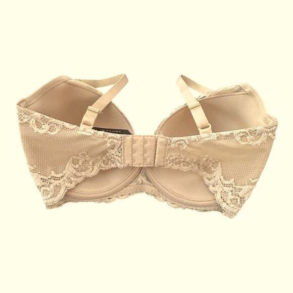 Natori Feathers Contour Plunge Bra 32G Cosmetic NWT - Picture 3 of 12